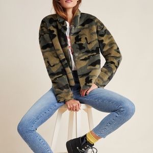 Anthropologie NVLT Vincenza Camo Jacket XS -oversized -42 chest